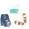 The Juniper Shop Varsity Sunset Chaser Youth Tank Top - 2 of 4