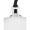 Progress Lighting Cedar Springs 1-Light Outdoor Wall Lantern in White, Gooseneck Arm, Aluminum, Wet Rated - 4 of 4