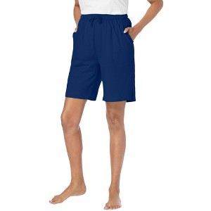 Dreams & Co. Print Pajama Shorts - 1 of 4