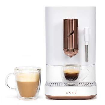 CAFE Affetto Automatic Espresso Machine + Frother Matte White
