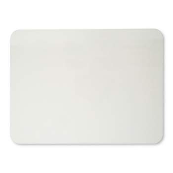 Charles Leonard Magnetic Dry Erase Board, Two Sided, Plain/Plain, 9" x 12"