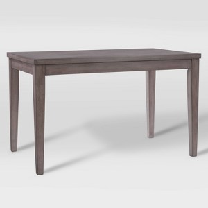 New York Counter Height Wood Dining Table Washed Gray - CorLiving - 1 of 4