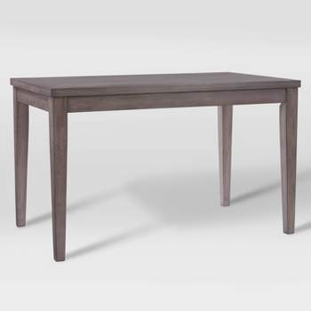 New York Counter Height Wood Dining Table Washed Gray - CorLiving