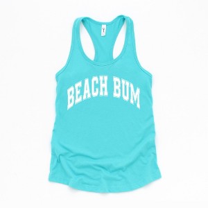 Simply Sage Market Women's Varsity Beach Bum Racerback Tank - 1 of 2