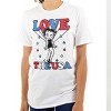 Betty Boop Cartoon Love The USA Womens Graphic T Shirt Tees Brisco Brands - 2 of 2