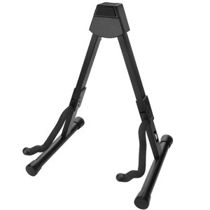 Monoprice A-Frame Stand for Electric, Acoustic, and Bass Guitars, Universal Guitar Stand, EVA Rubber Padding, Non-slip Feet, Triple-Fold Design - 1 of 4