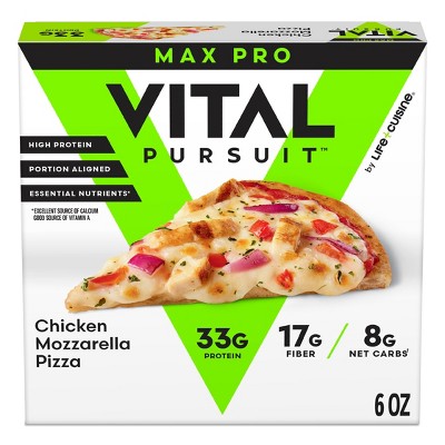 Vital Pursuit Frozen High Protein Chicken Mozzarella Thin Crust Pizza - 6oz