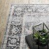 Colette Washable Bordered Oriental Indoor Area Rug - Captiv8e Designs - 4 of 4