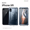 Dexnor for iPhone XR Case, [Built in Screen Protector and Kickstand] Heavy Duty Military Grade Protection Shockproof Protective Cover - 2 of 3
