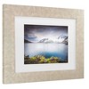 Trademark Fine Art Philippe Sainte Laudy Beautiful Lake Matted Framed Art - 3 of 4