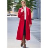 Jessica London Long Shawl Collar Wool Coat - 3 of 4