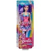 Barbie Dreamtopia Fairy Fashion Doll & Accessories, Purple Hair with Removable Skirt, Headband & Wings - 2 of 3
