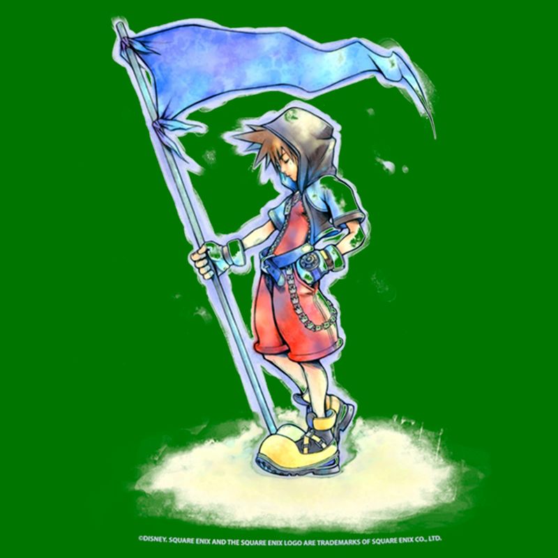 Men's Kingdom Hearts 1 Flags of the Kingdom T-Shirt, 2 of 6