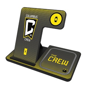 Keyscaper Columbus Crew Linen 15-Watt 3 in 1 Charging Station - 1 of 4