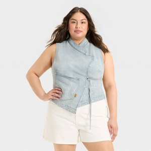 Women's Asymmetrical Vest - Wild Fable™ - 1 of 3