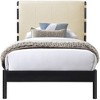 Meridian Furniture,Abigail Vegan Leather Bed - 2 of 4