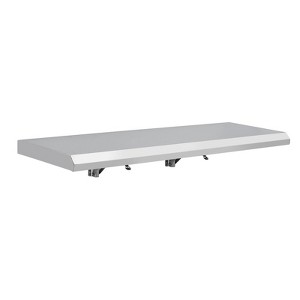 Folding Concession Shelf  - 304 Stainless Steel, Wall Mount, Drop Down, for Food Truck, BBQ, Restaurant - 1 of 4