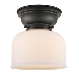 Aditi - 1 Light Bell Flush Mount In IndustrialStyle-7.88 Inches Tall and 8 Inches Wide - 1 of 1
