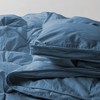 Peace Nest All Season White Goose Feather Down Gusseted Comforter 100% Cotton Cover with Pintuck Pleat - 2 of 4