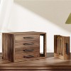 Jewelry Box for Women, Wooden Jewelry Organizer with Transparent Window, 4-Layer - 4 of 4