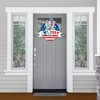 Big Dot of Happiness Firecracker 4th of July - Outdoor Red, White and Royal Blue Party Decor - Front Door Wreath - 2 of 4