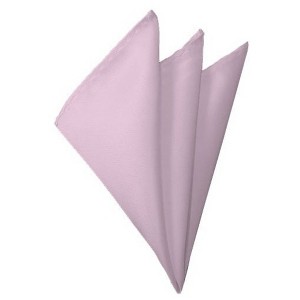 TheDapperTie - Men's Solid Color 10 Inch x 10 Inch Pocket Squares Handkerchief - 1 of 3