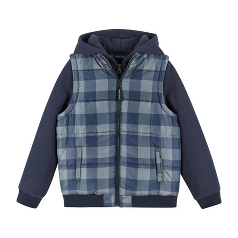 Kids buffalo clearance plaid vest