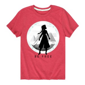 Boys' - Frozen 2 - Be Free Elsa Short Sleeve Graphic T-Shirt - 1 of 4