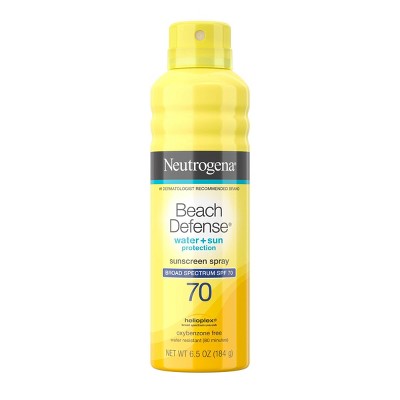 Neutrogena Beach Defense Sunscreen Spray - SPF 70 - 6.5oz