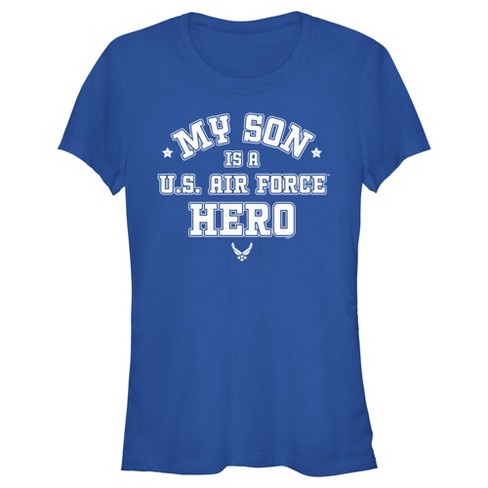 Juniors Womens United States Air Force My Son Is A Hero T shirt Target