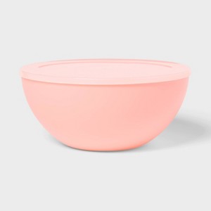 119 fl oz Single Packable Serving Bowl Coral - Sun Squad™ - 1 of 3
