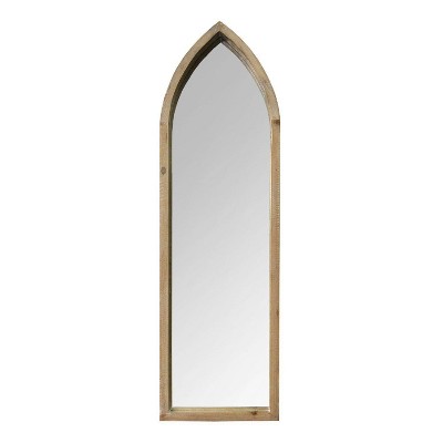 10.24" x 34.06" Cecilia Wall Mirror Natural - Stratton Home Décor