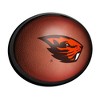 College Football Pigskin Design Oval Slimline Lighted Wall Sign - 2 of 4