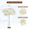 Unique Bargains Wedding Centerpieces Decoration Silk Artificial Hydrangea Flowers - 2 of 4