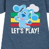 Girls' - Blue's Clues & You! - Let's Play Graphic Short Sleeve Fleece Dress - 2 of 4