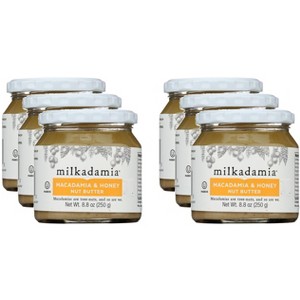 Milkadamia Nut Butter Macadamia & Honey - Case of 6 - 8.8oz - 1 of 2