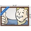 Trends International Fallout - Vault Boy - Thumbs Up Close-Up Framed Wall Poster Prints - 3 of 4