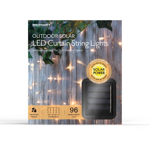 28++ Outdoor solar led curtain string lights clear wire merkury innovations ideas in 2021 