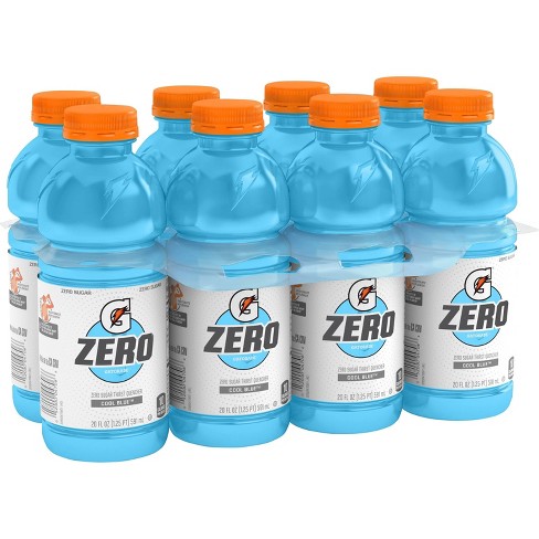 Gatorade G Zero Cool Blue Sports Drink 8pk Fl Oz Bottles Target