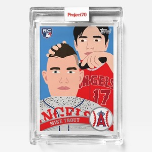Topps Topps Project70 Card 600 | 2011 Mike Trout by Keith Shore - 1 of 2