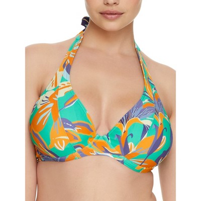 Sunsets Women's Water Lily Muse Halter Bikini Top - 51D-WATLI