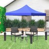 BestMassage Pop-Up Canopy Tent with Backpack Bag Portable Folding Gazebo, Blue - 2 of 4