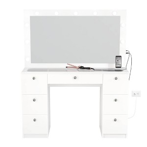 Ananke Lighted Makeup Vanity - Boahaus - 1 of 4