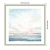 Kate and Laurel Framed Art Heavenly by Julie Maida, 34x34, Florence Silver - 2 of 4