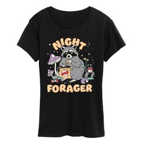 Women's - Instant Message - Night Forager Short Sleeve Graphic T-Shirt - 1 of 4