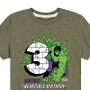 Boys' - Marvel - Hulk Incredible Birthday 3 Short Sleeve Graphic T-Shirt - 2 of 4