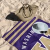 Washington Huskies NCAA Stripes Beach Towel 30 x 60 inches - 3 of 4