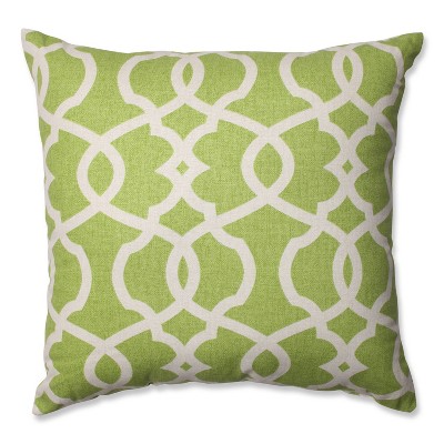 Green Emory Throw Pillow 18"x18" - Pillow Perfect