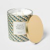 Green Mango & Pomelo Decal Glass Lidded Candle - Threshold™ - image 3 of 3