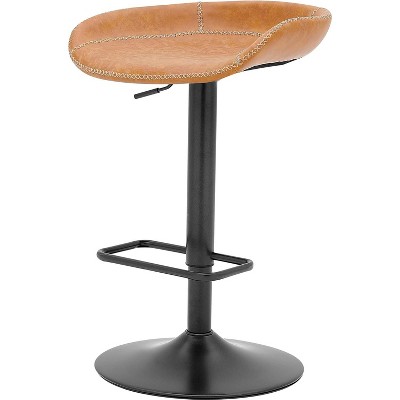 New Pacific Direct Rogue KD PU Gaslift Bar Stool